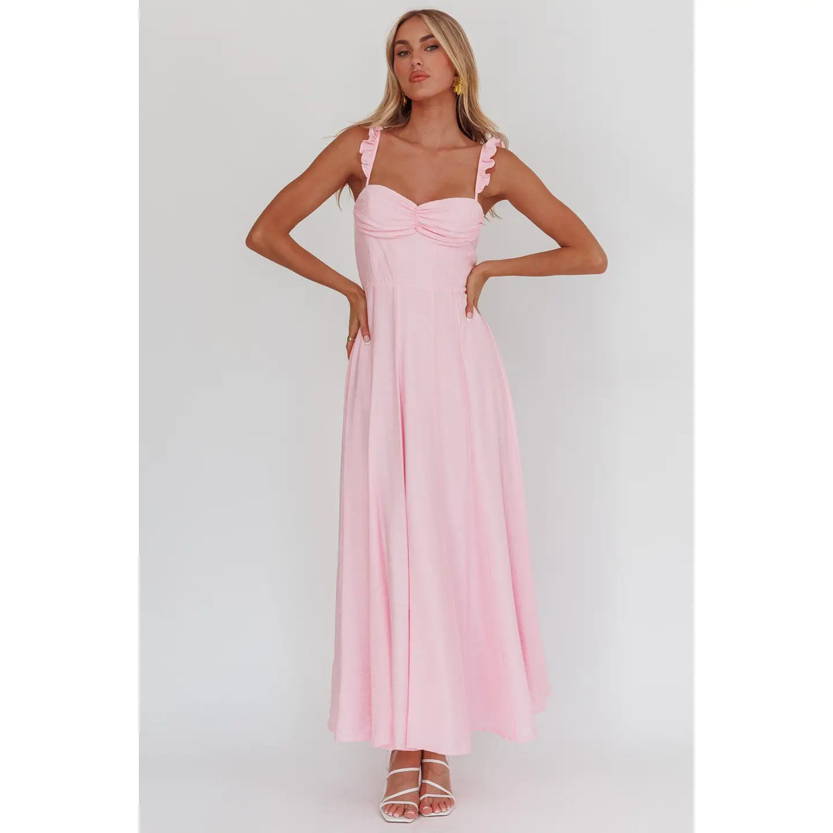 Pink Pastel Maxi Dress – A Diamond in the North