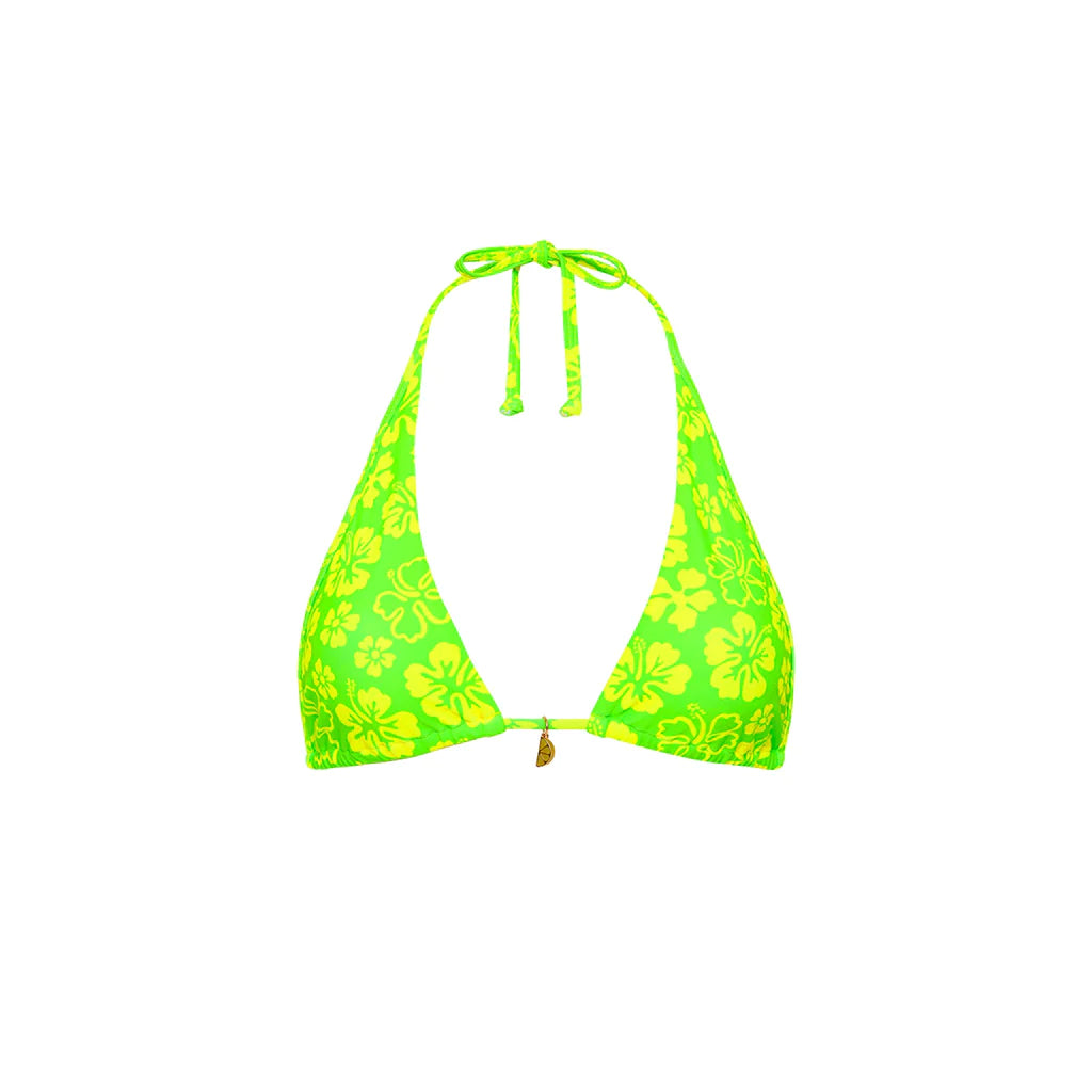 Aloha Lime - Bralette Bikini Top