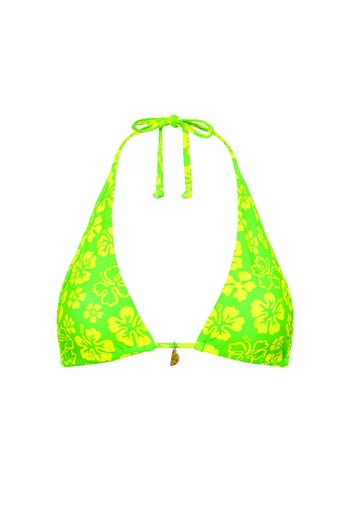 Aloha Lime - Bralette Bikini Top