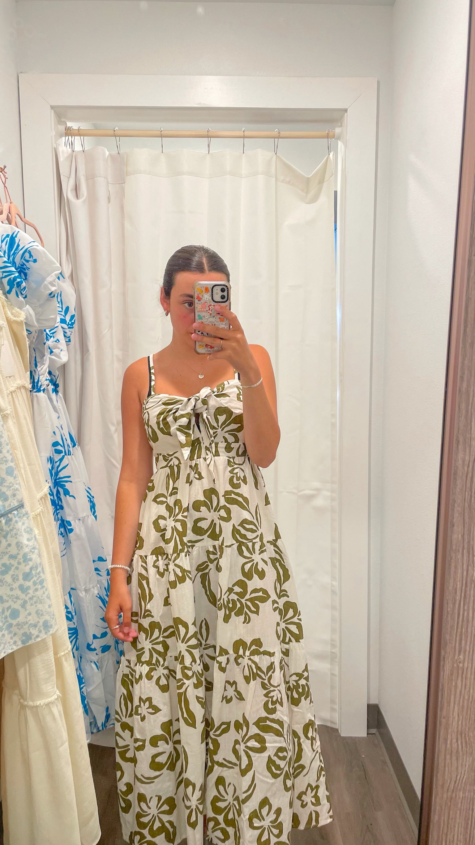 Tropical Printed Linen Maxi Dress A Diamond in the North Tropical Printed Linen Maxi Dress A Diamond in the North