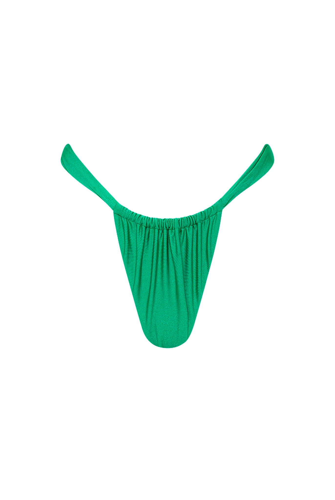 Strawberry Milkshake - Ruched Thong Bikini Bottom