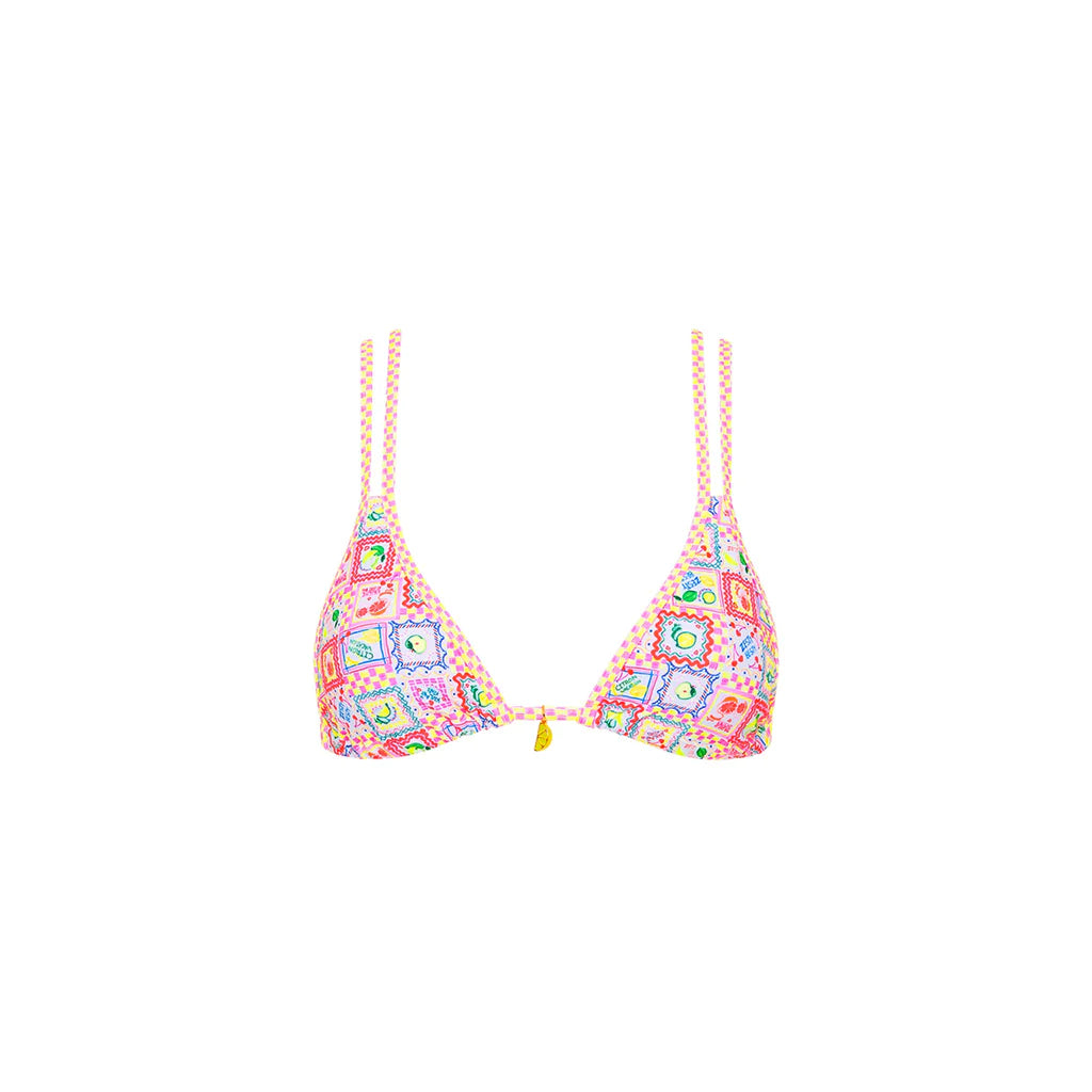 Citron Coast Twin Strap Bralette Bikini Top A Diamond in