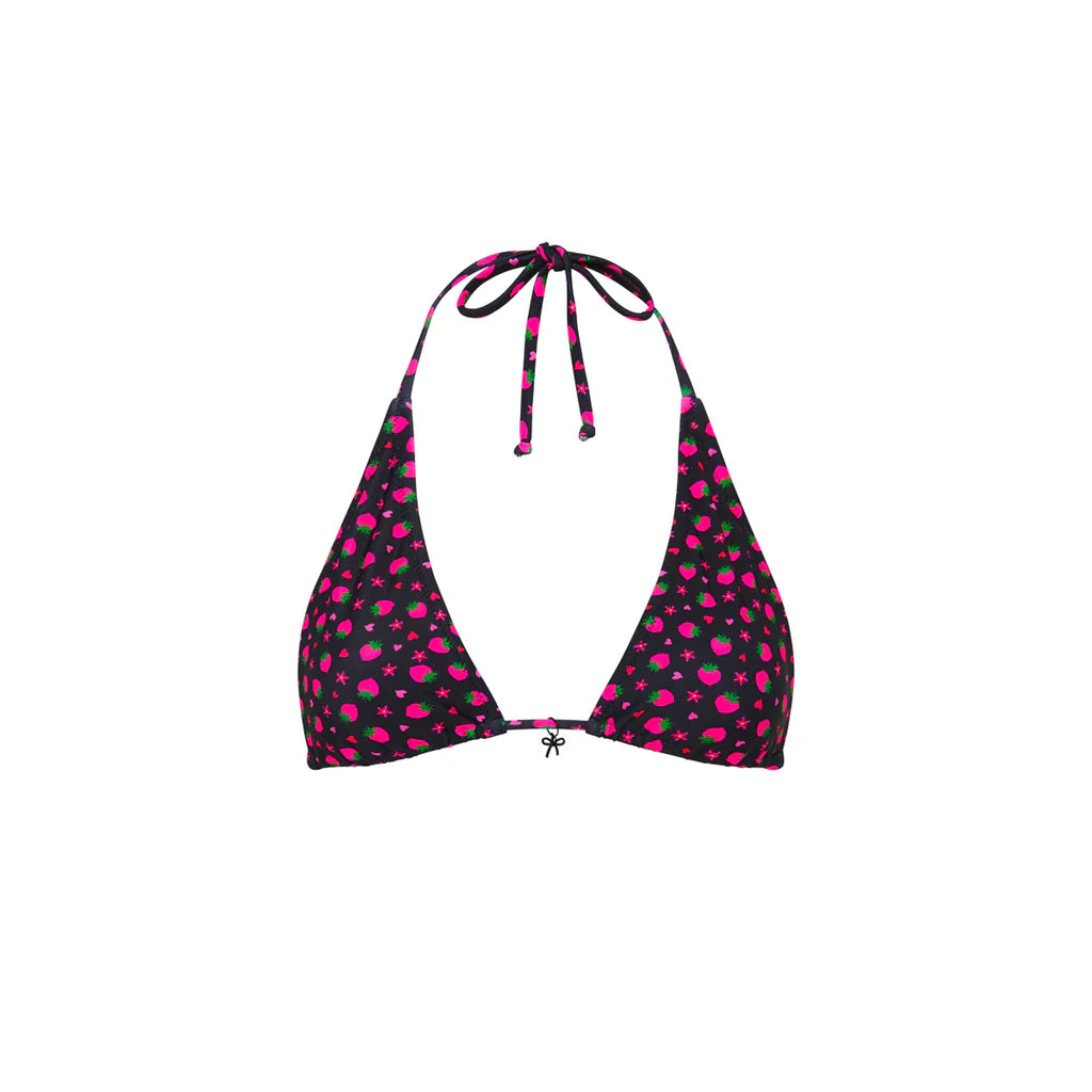 Ruby Kisses - Classic Tie Halter Bikini Top