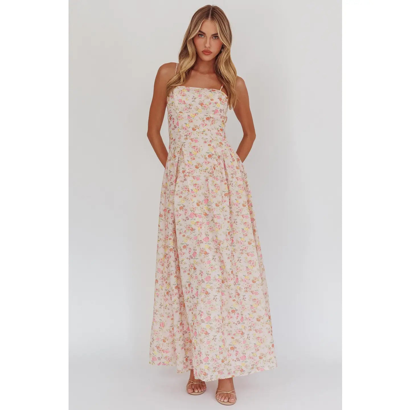 Floral Flowy Maxi Dress A Diamond in the North Floral Flowy Maxi Dress A Diamond in the North