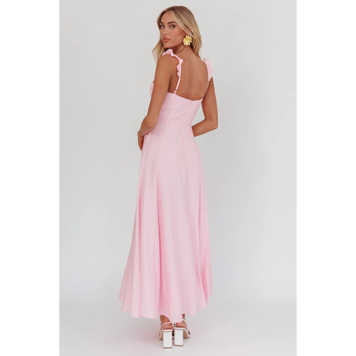 Pink Pastel Maxi Dress A Diamond in the North Pink Pastel Maxi Dress A Diamond in the North