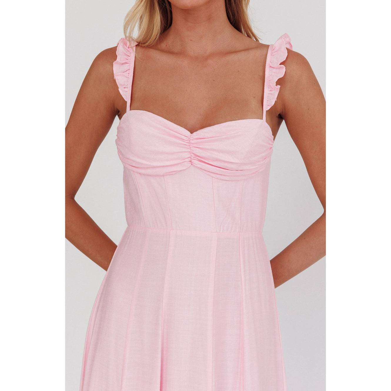 Pink Pastel Maxi Dress A Diamond in the North Pink Pastel Maxi Dress A Diamond in the North