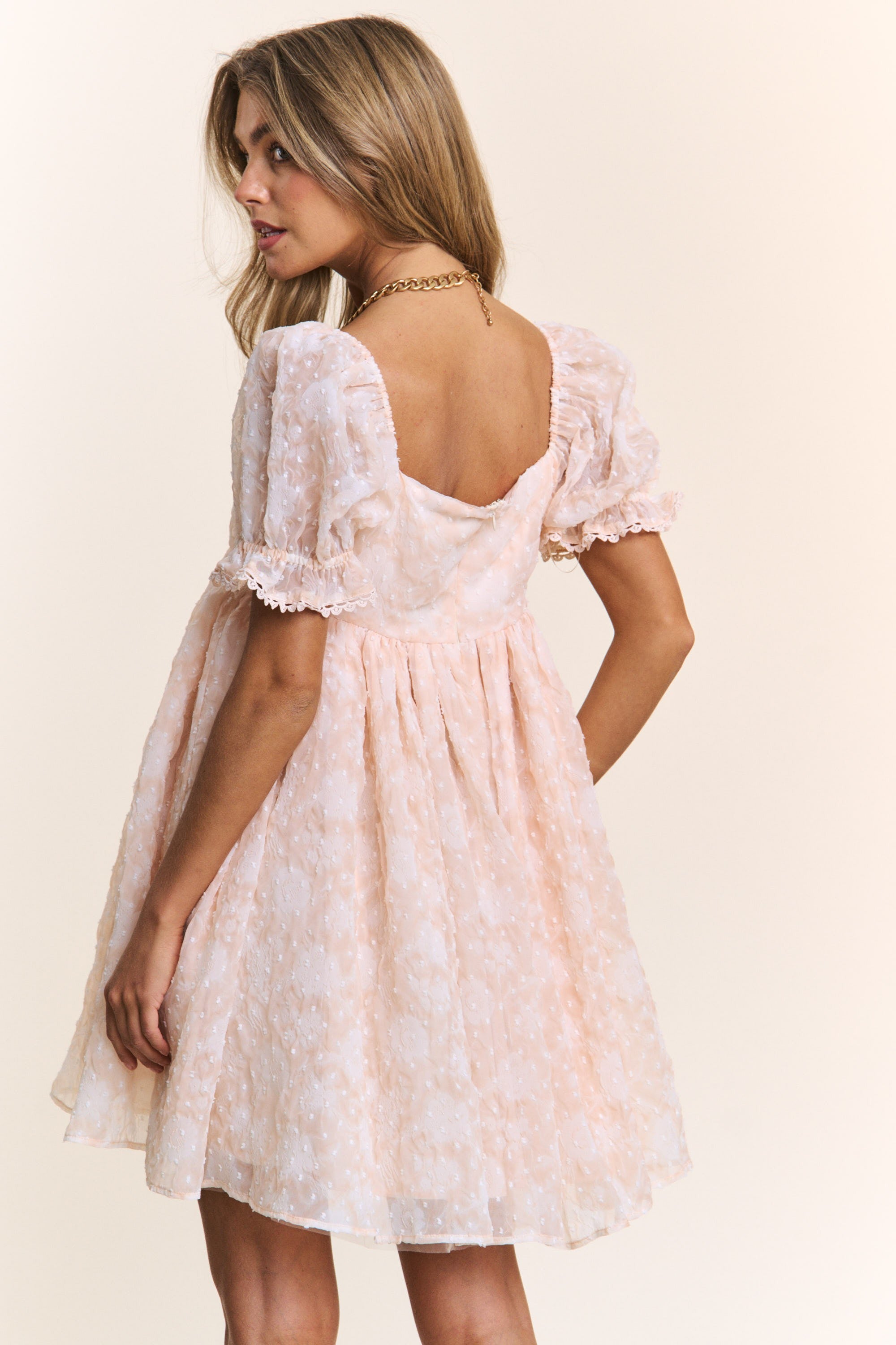 Floral Chiffon Swiss Babydoll Dress – A Diamond in the North Floral Chiffon Swiss Babydoll Dress – A Diamond in the North